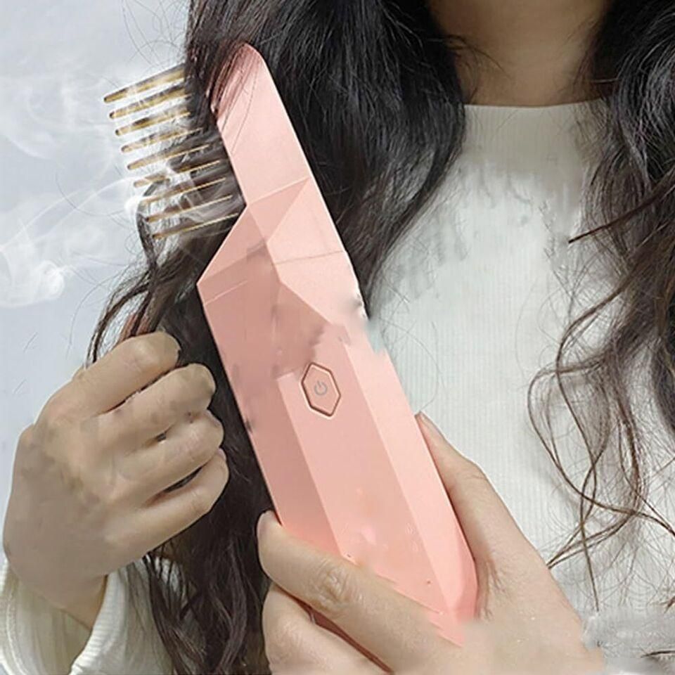 NJORA Portable Fragrance Comb | Scalp Massage & Detangling Comb