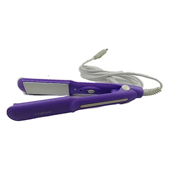 NJORA Mini Hair Straightener for Teens | Portable Ceramic Hair Styler