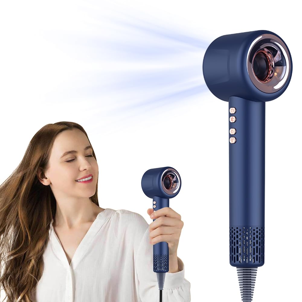 NJORA High-Speed Hair Dryer 2000W | Fast Drying, Low Noise