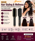 Hair Scalp Massager & Straightening Comb | 2-in-1